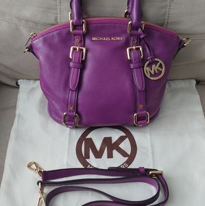 EUC MK Small Pebbled Leather Satchel/Crossbody